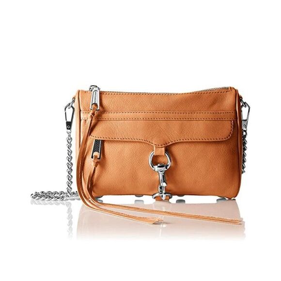 NWT REBECCA MINKOFF Mini M.A.C. Leather Crossbody Bag MSRP $195 - Picture 8 of 16